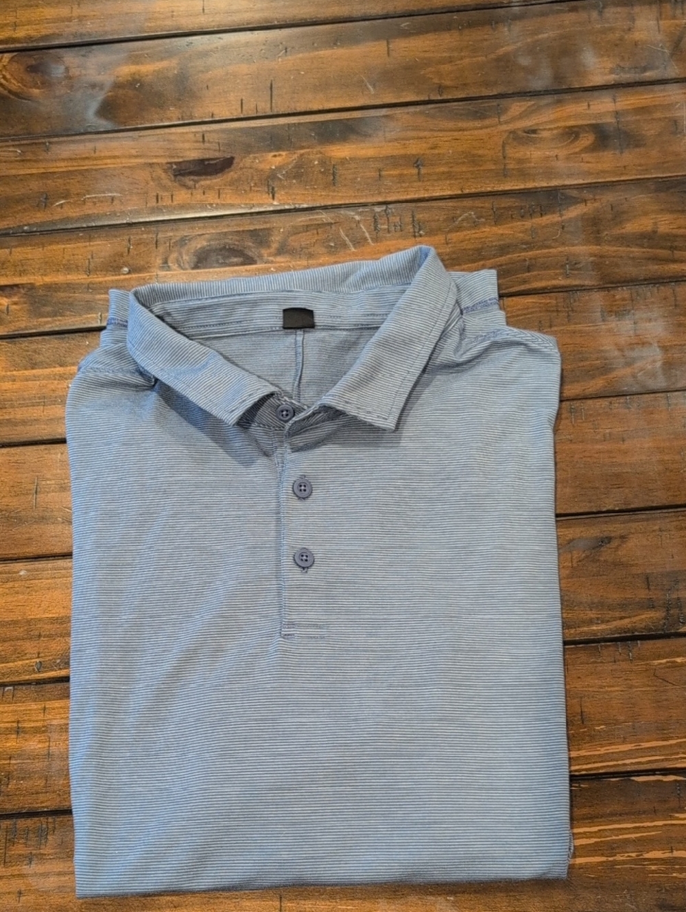 Lululemon Evolution Polo Mini Stripe Short Sleeve